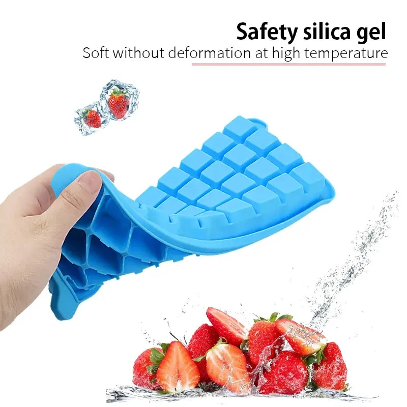 Clear Silicone Wine Ice Cooler Cube Small Silica Gel Ice