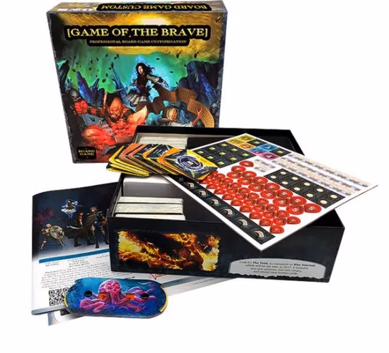 El juego de mesa educativo vendedor caliente de los juguetes modificó el juego de mesa de papel intelectual del papel para requisitos particulares del diseño