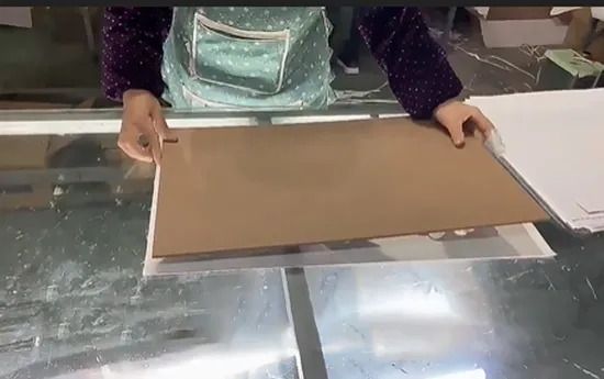 Nuevo Decoración nórdica para el hogar, espejo decorativo acrílico de madera con dibujos, arte