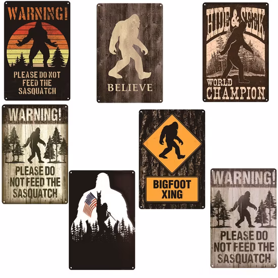 Señal de advertencia, carteles de hojalata Retro, placas decorativas Vintage, arte de pared de Metal